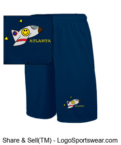 Augusta Youth Training Shorts with Pockets Design Zoom